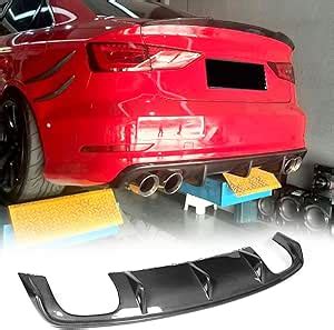 Mcarcar Kit Rear Diffuser Fits Audi A Sline S Sedan