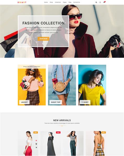 Kmart Multipurpose E Commerce Psd Template