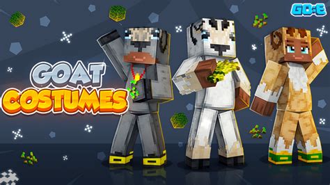 Goat Costumes By Goe Craft Minecraft Skin Pack Minecraft Bedrock