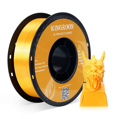 Kingroon D Drucker Filament Fdm Pla Petg Silk Mm Kg Rollen