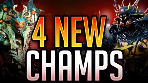 4 New Champions! Raid Shadow Legends