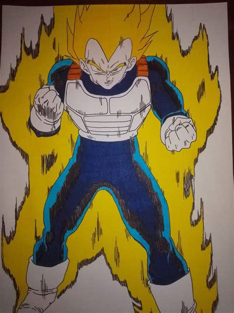 Vegeta Super Saiyan : r/sketches