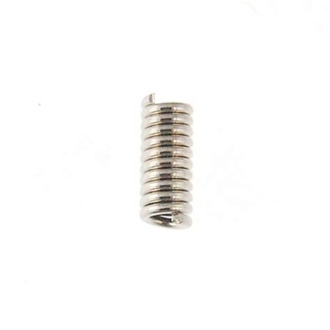 Coil Spacer 1MM Im Rhodium 144 Pieces BeadKraft Wholesal