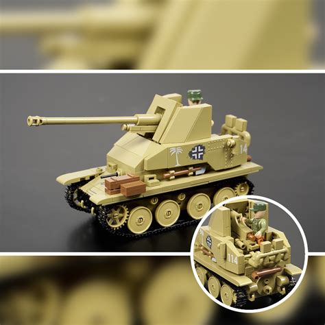 COBI 3050 Company Of Heroes 3 Marder III Sd Kfz 139 Afrika Korps