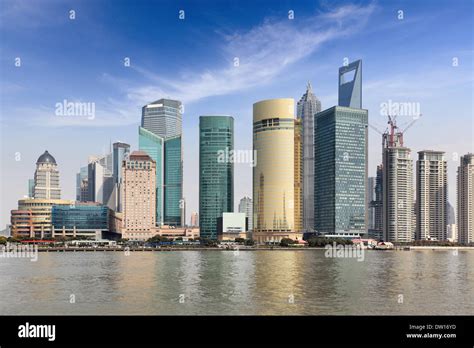 shanghai lujiazui financial trade center Stock Photo - Alamy