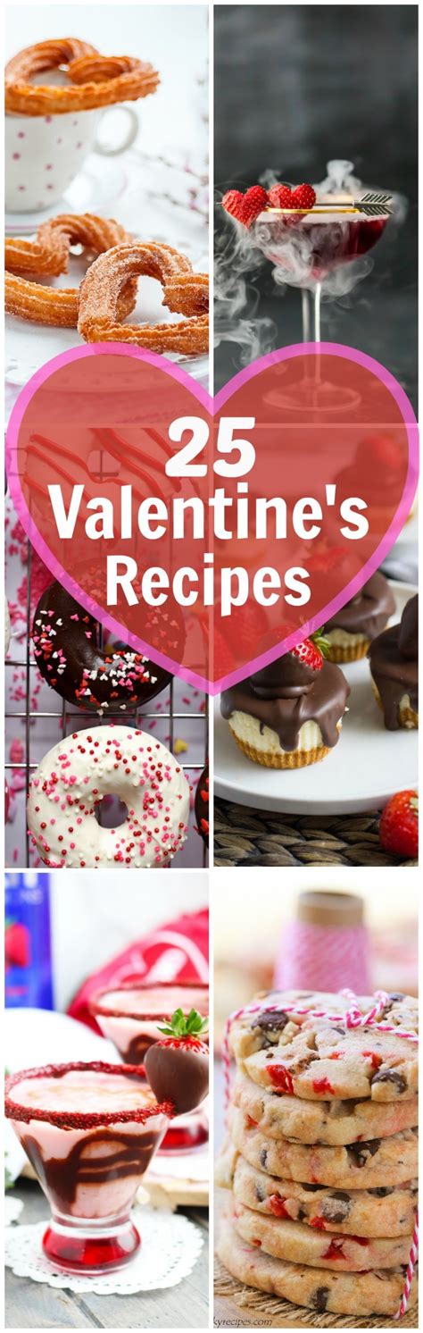 25 Valentines Day Dessert And Cocktail Recipes 3 Yummy Tummies