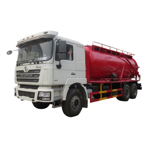 X Shacman Gallon To Gallon Vacuum Sewage Suction Truck Fuel