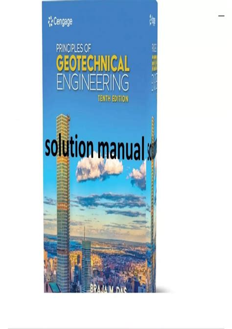 Principles Of Geotechnical Engineering 7th Edition Solution 3