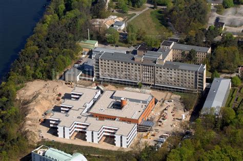 Luftaufnahme Rüdersdorf Neubau des Evangelisch Freikirchlichen