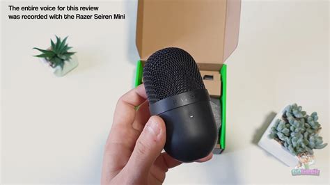 Ultra Compact Streaming Microphone Razer Seiren Mini Review Gogeek