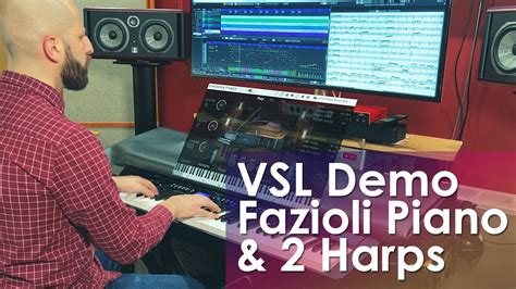 Vsl Demo Two Harps And Fazioli Piano Synchron Series Youtube