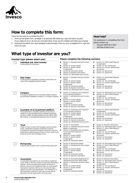 Fillable Online Application Form Invesco Australia Fax Email Print