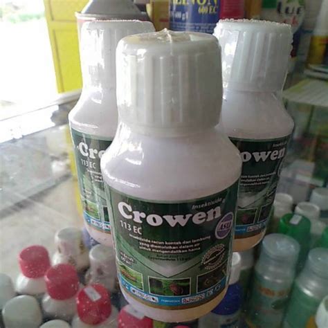 Jual Insektisida Crowen 113EC 80ml Pembasmi Hama Ulat Kutu Semut