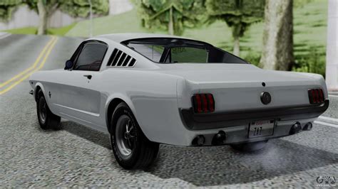 Ford Mustang Fastback 289 1966 For GTA San Andreas