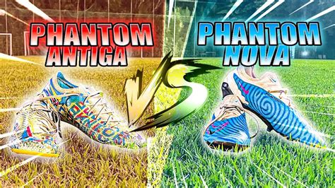 Chuteira Phantom Nova Vs Chuteira Phantom Antiga Youtube