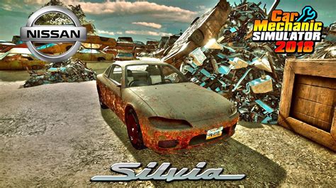 Restoration Of Abandoned Nissan Silvia S Car Mechanic Simulator