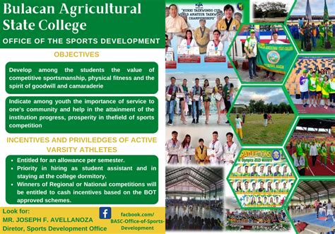 Sports Development Bulacan Agricultural State College