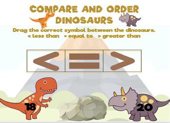 Compare And Order Dinosaurs Within By Kk Tpt