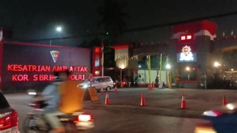 Situasi Terkini Di Depan Mako Brimob Kelapa Dua Depok