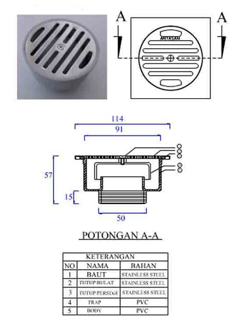 Pt Antasan Bersama Dloor Drain Pls81