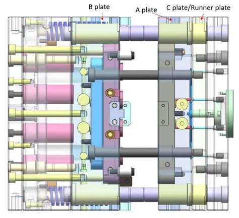 plate injection mold   plate injection mould