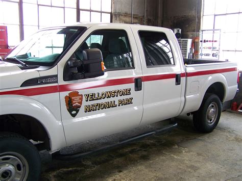 Truck Graphics for Yellowstone National Park Fire Chief - Signs ...