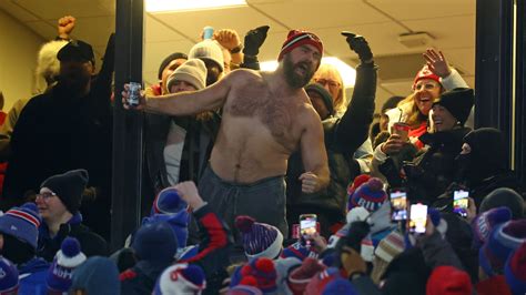 Funko Pop Jason Kelce Teased As Shirtless Bills Celebration Goes Viral