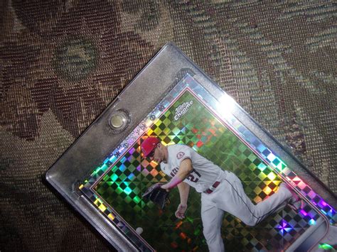 Mike Trout Topps Chrome X Fractor Parallel Nm Or Better