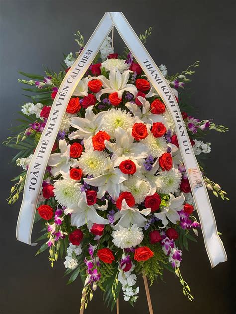 Funeral Standing Spray Kimanh Flowers