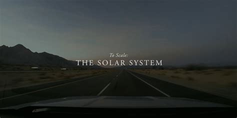 To Scale The Solar System 2015 A True Illustration Of Our Place In