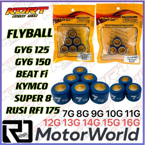 Flyball Set Kdrt For Gy Gy Beat Fi Kymco Super Rusi Rfi