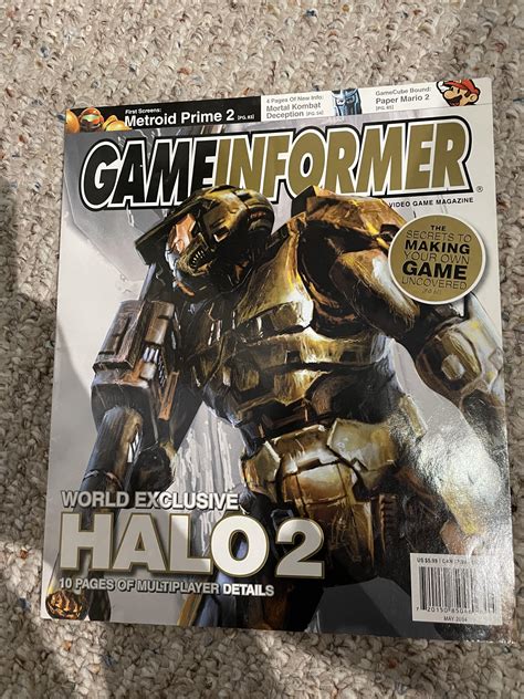 Found My Old Near Mint Condition Halo Game Informer Magazine After