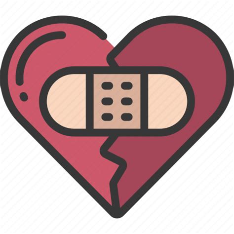 Repaired Broken Heart Loving Passion Icon Download On Iconfinder