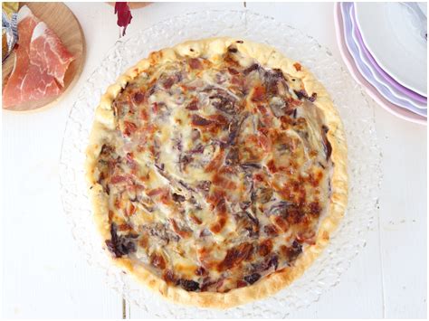 Torta Salata Radicchio E Gorgonzola Ricetta Di Misya