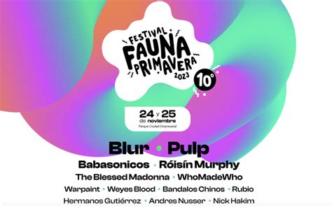 Fauna Primavera anuncia cartel completo Junto a Blur y Pulp estarán