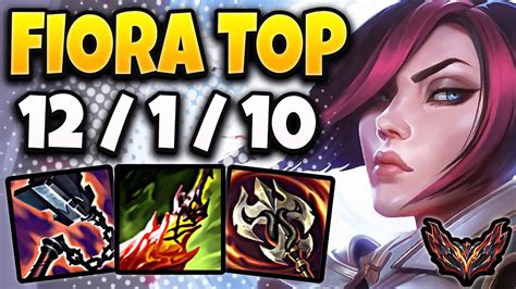 Fiora Top Vs Renekton Otp Lol Korea Grandmaster Patch Youtube