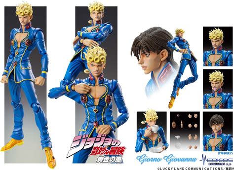 Giorno Giovanna Second Reissue Super Action Statue At Mighty Ape Nz