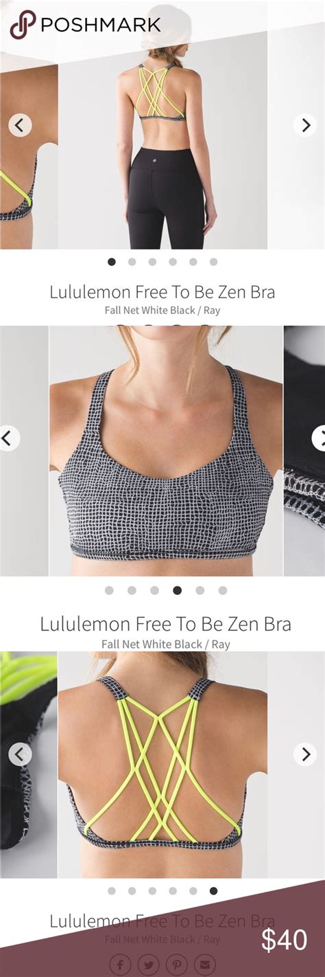 Lululemon Size Chart Bra