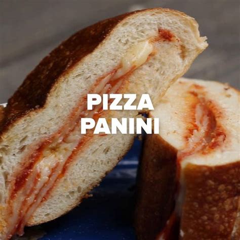 Pizza Panini Sandwich Recipe by Tasty