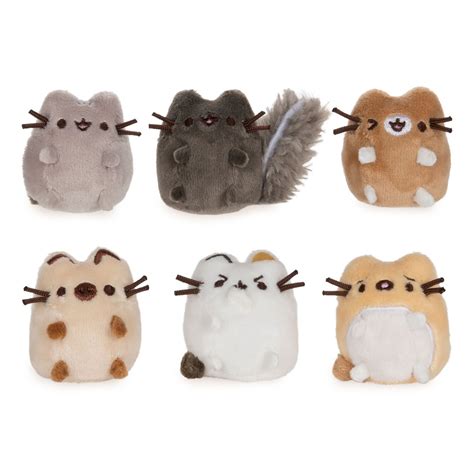 Pusheen The Cat Pusheen Comic Collector Set Plush 6 Pack