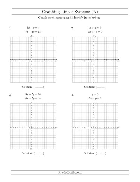 11 Best Images of Solving Systems Of Equations By Graphing Worksheets ...