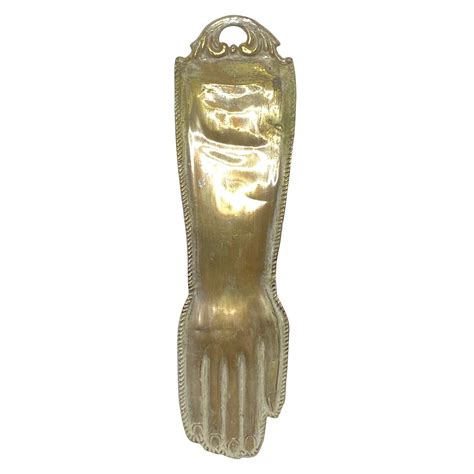 European Antique Prosthetic Arm In Wood Metal And Leather For Sale At