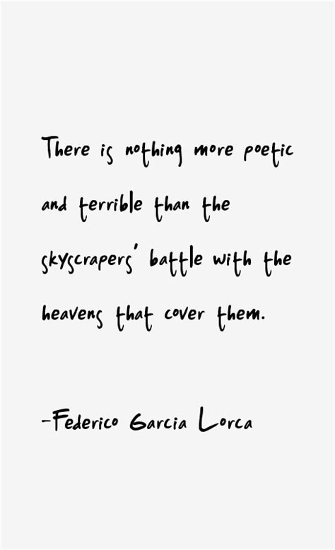 Federico Garcia Lorca Quotes And Sayings