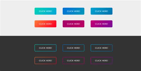 Top 10 Cool CSS Gradient Button Examples - GoSnippets