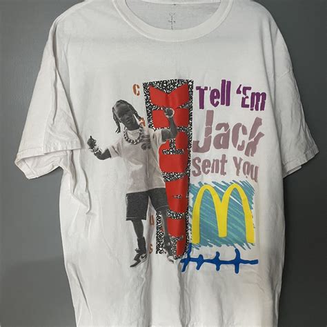 Travis Scott Mcdonalds Collab Tee Worn A Couple Depop