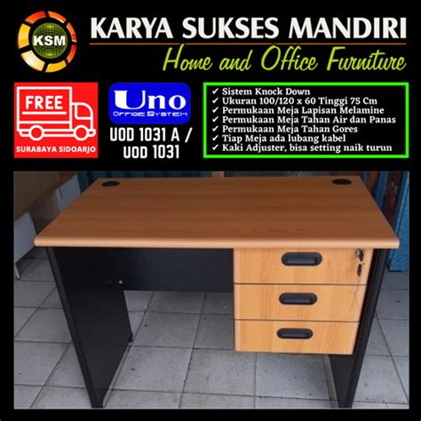 Jual Meja Kerja Staff Admin Kantor Dan Cm Uno Uod A