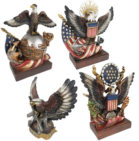 Urbalabs 2nd Amendment Bald Eagle Freedom Office Desk Statue Etsy