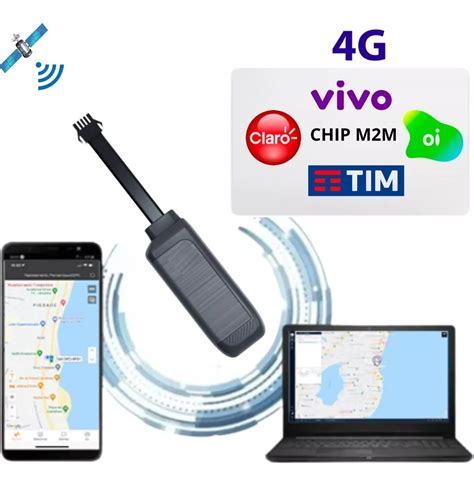 Rastreador Veicular 4g Bloqueador Aplicativo E Chip M2m Mebuscar