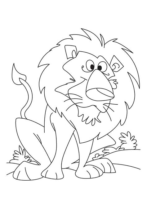 Coloring Pictures For Lion