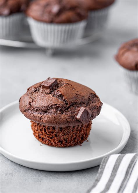 Double Chocolate Chip Muffins Gimme Delicious